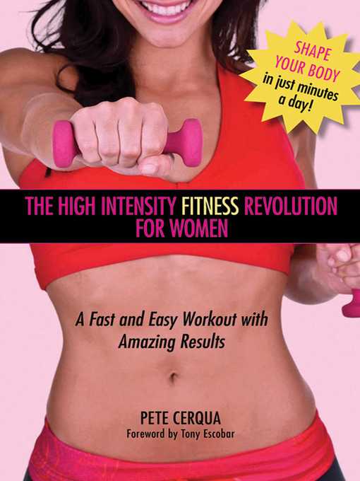 Title details for High Intensity Fitness Revolution for Women by Pete Cerqua - Available